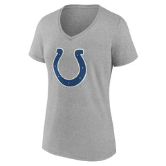 Indianapolis Colts  Women's Team Authentic Personalized Name & Number V-Neck T-Shirt