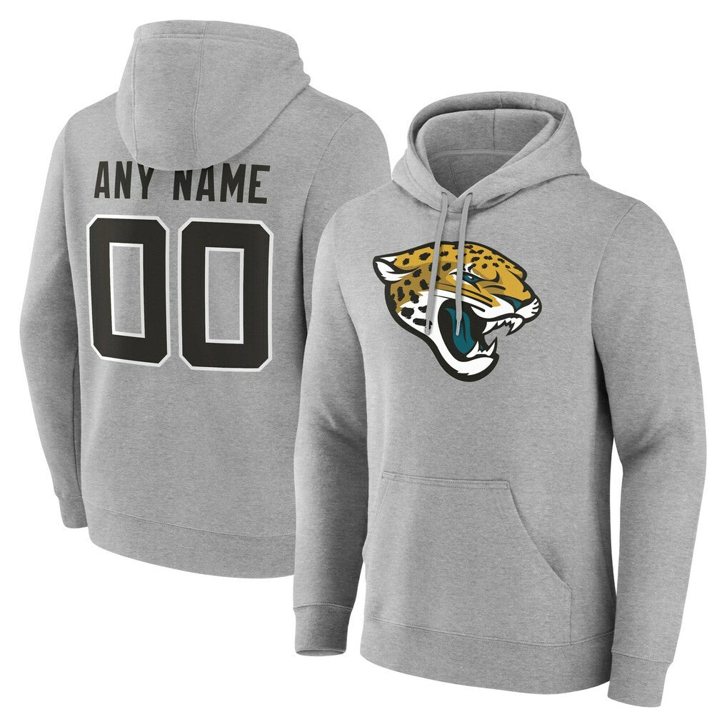 Jacksonville Jaguars  Team Authentic Personalized Name & Number Hoodie