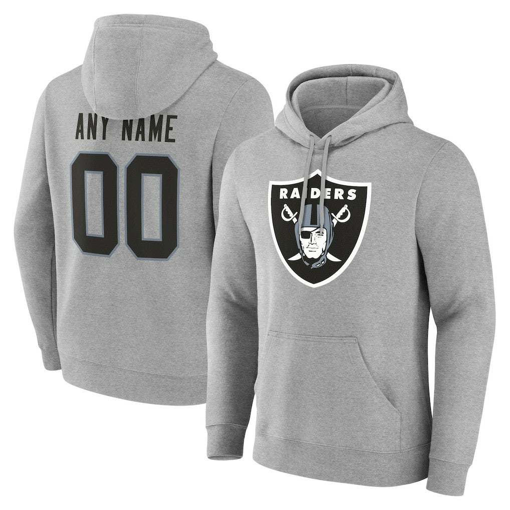 Las Vegas Raiders  Team Authentic Personalized Name & Number Hoodie