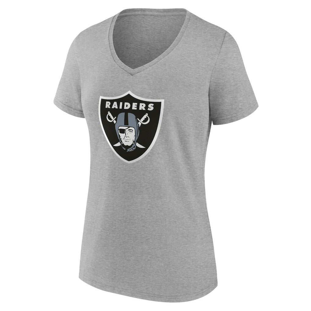 Las Vegas Raiders  Women's Team Authentic Personalized Name & Number V-Neck T-Shirt