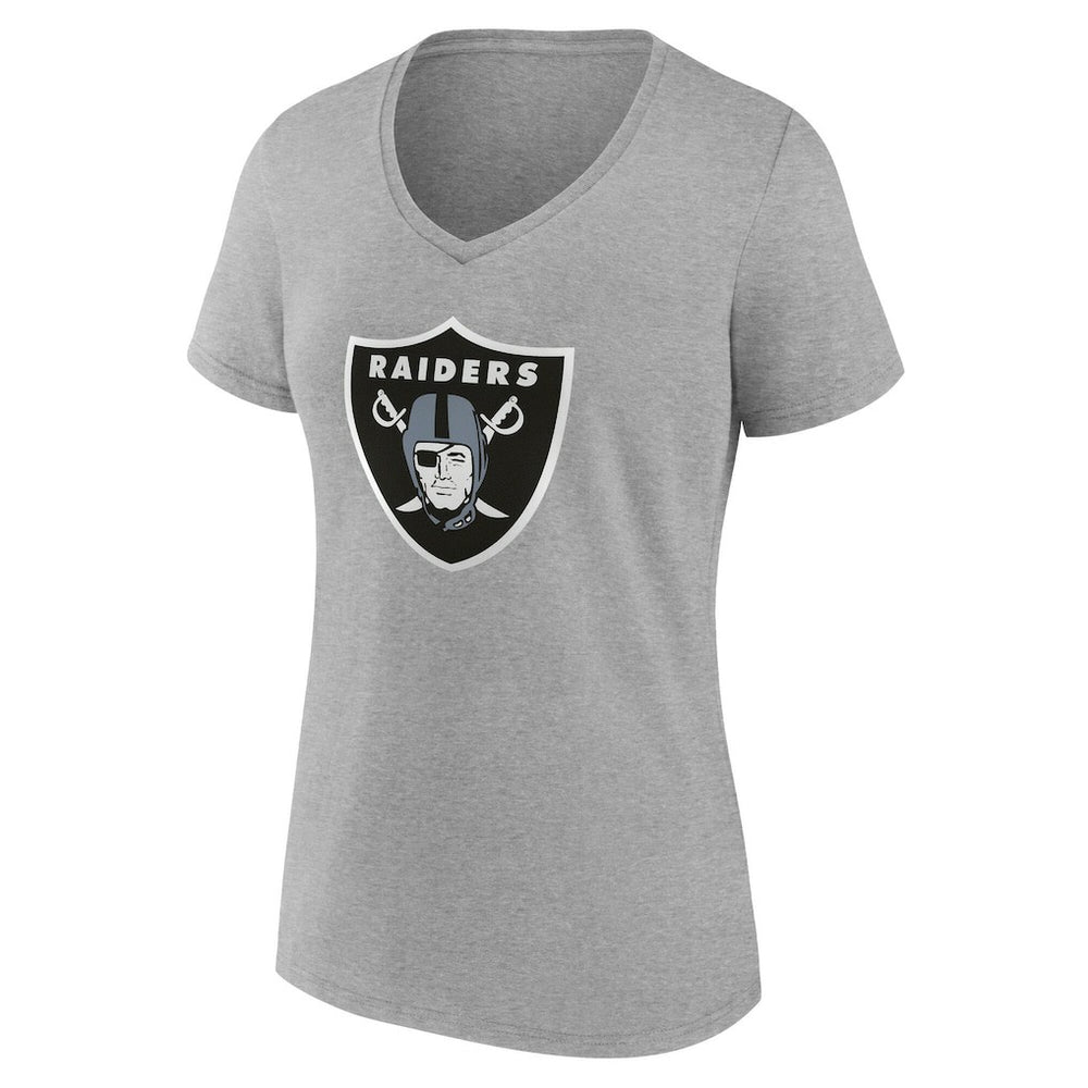 Las Vegas Raiders  Women's Team Authentic Personalized Name & Number V-Neck T-Shirt