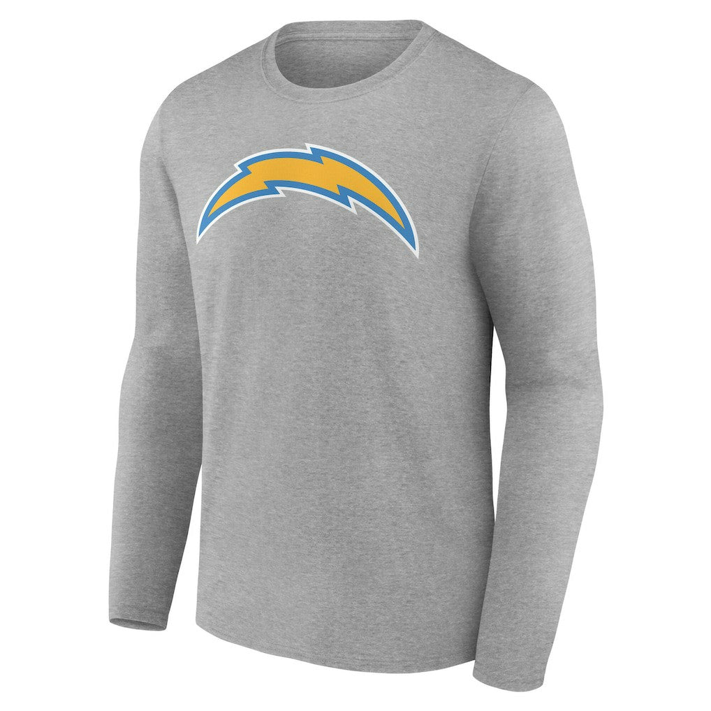 Los Angeles Chargers  Team Authentic Personalized Name & Number Long Sleeve T-Shirt
