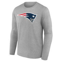 New England Patriots  Team Authentic Personalized Name & Number Long Sleeve T-Shirt