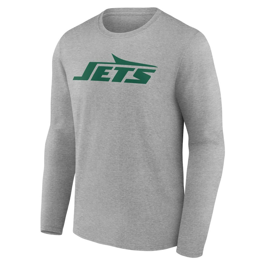 New York Jets  Team Authentic Personalized Name & Number Long Sleeve T-Shirt