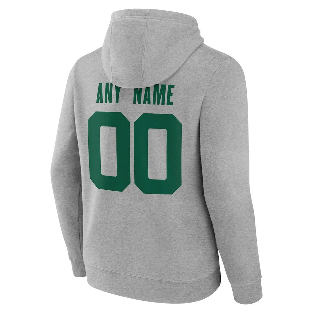 New York Jets  Team Authentic Personalized Name & Number Hoodie