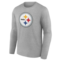 Pittsburgh Steelers  Team Authentic Personalized Name & Number Long Sleeve T-Shirt