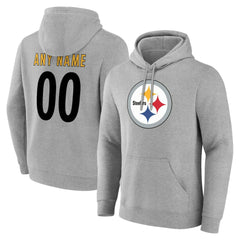 Pittsburgh Steelers  Team Authentic Personalized Name & Number Hoodie