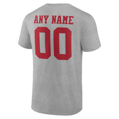 San Francisco 49ers  Team Authentic Personalized Name & Number T-Shirt