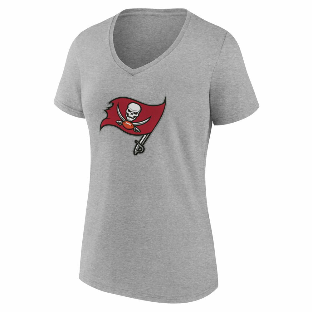 Tampa Bay Buccaneers  Women's Team Authentic Personalized Name & Number V-Neck T-Shirt