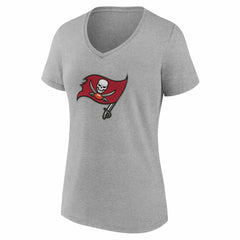 Tampa Bay Buccaneers  Women's Team Authentic Personalized Name & Number V-Neck T-Shirt