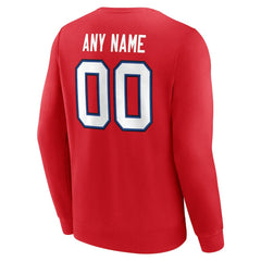 Buffalo Bills  Team Authentic Personalized Name & Number Sweatshirt