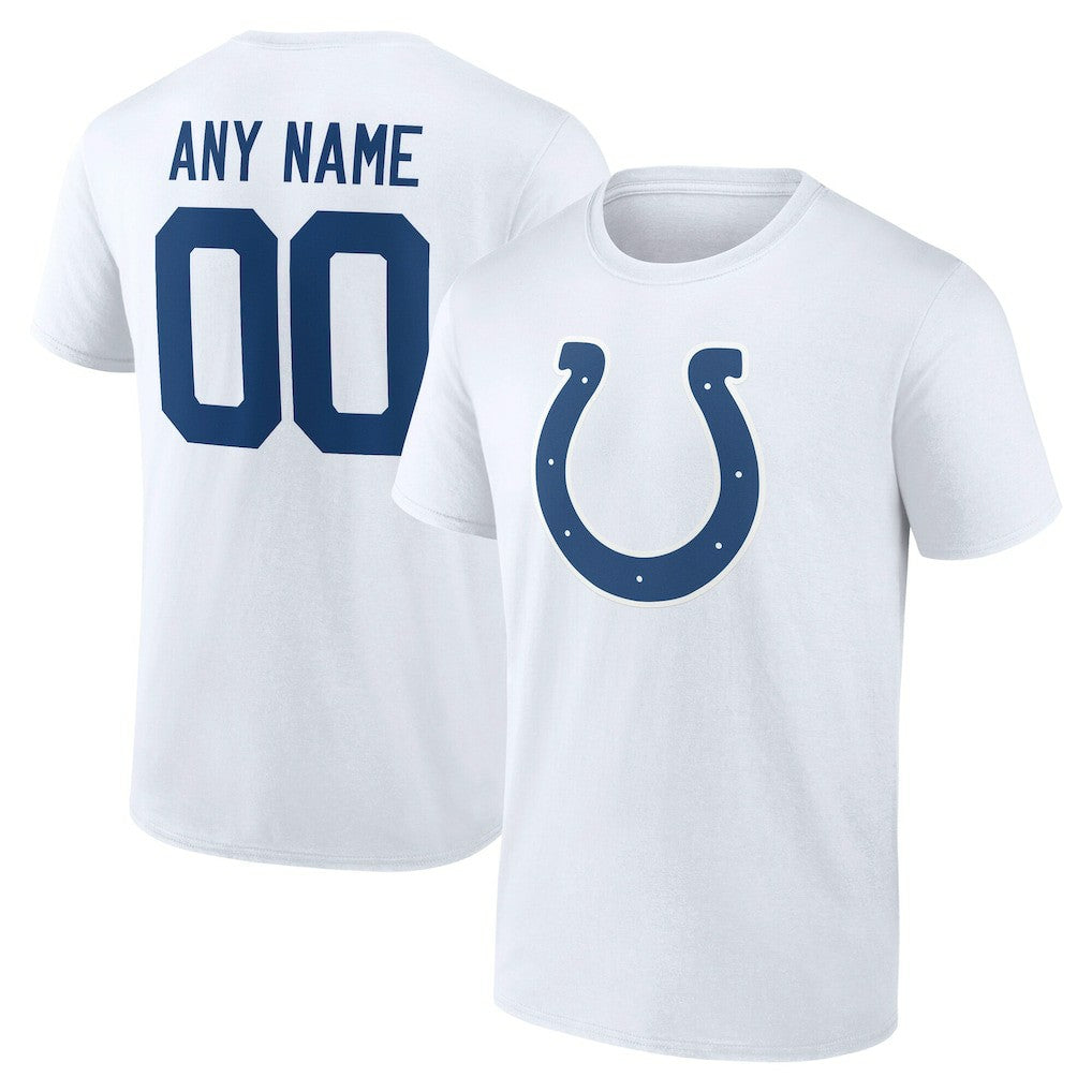 Indianapolis Colts  Team Authentic Personalized Name & Number T-Shirt