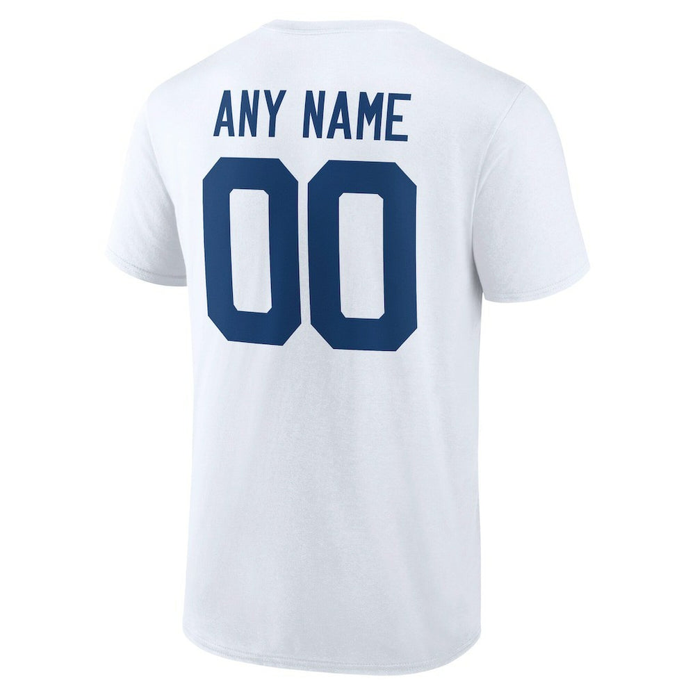 Indianapolis Colts  Team Authentic Personalized Name & Number T-Shirt