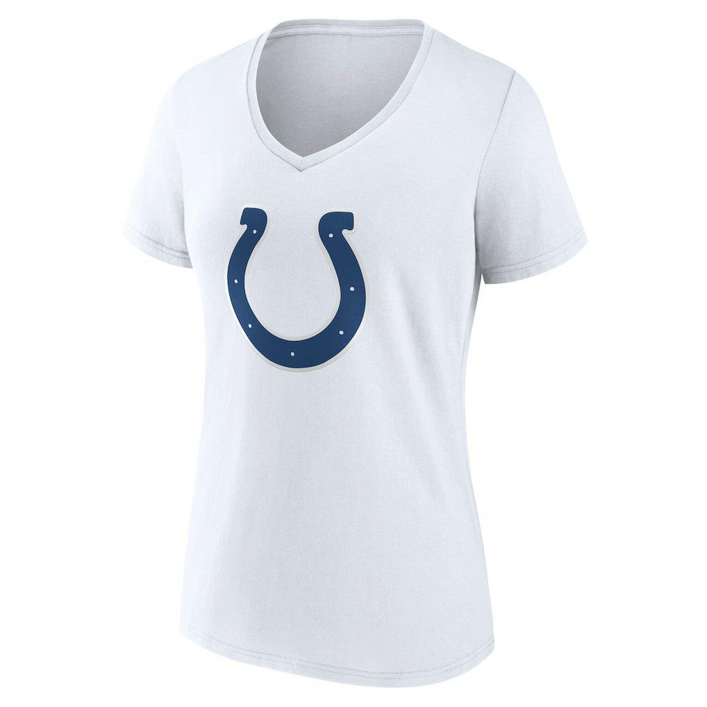 Indianapolis Colts  Women's Team Authentic Personalized Name & Number V-Neck T-Shirt