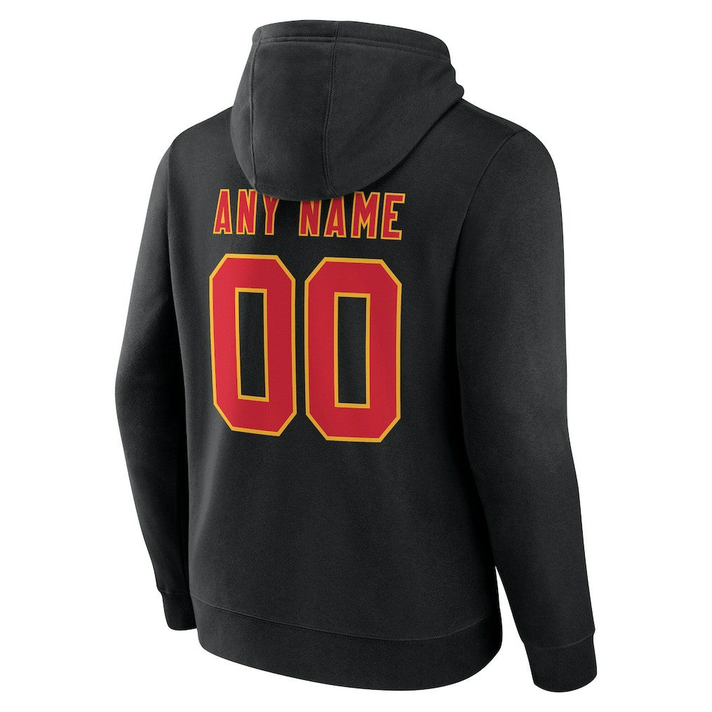 Kansas City Chiefs  Team Authentic Personalized Name & Number Hoodie