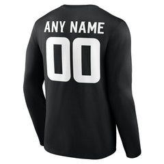 Minnesota Vikings  Team Authentic Personalized Name & Number Long Sleeve T-Shirt