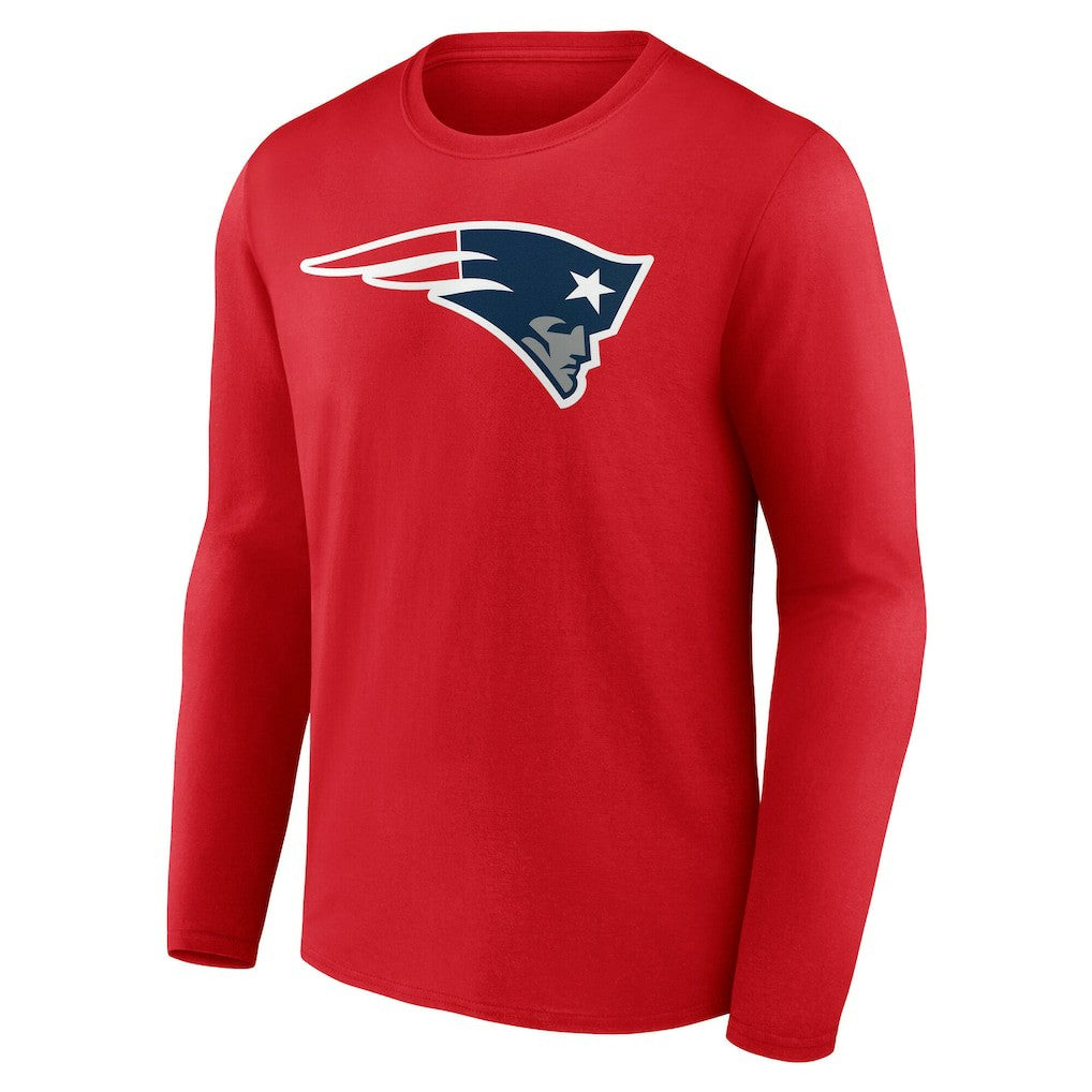 New England Patriots  Team Authentic Personalized Name & Number Long Sleeve T-Shirt