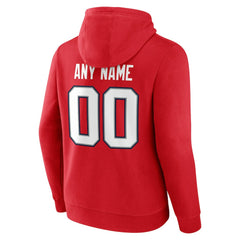 New England Patriots  Team Authentic Personalized Name & Number Hoodie
