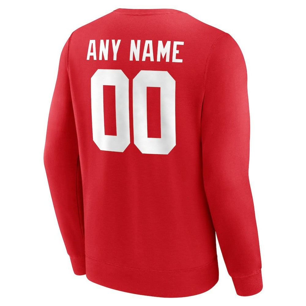 New York Giants  Team Authentic Personalized Name & Number Sweatshirt