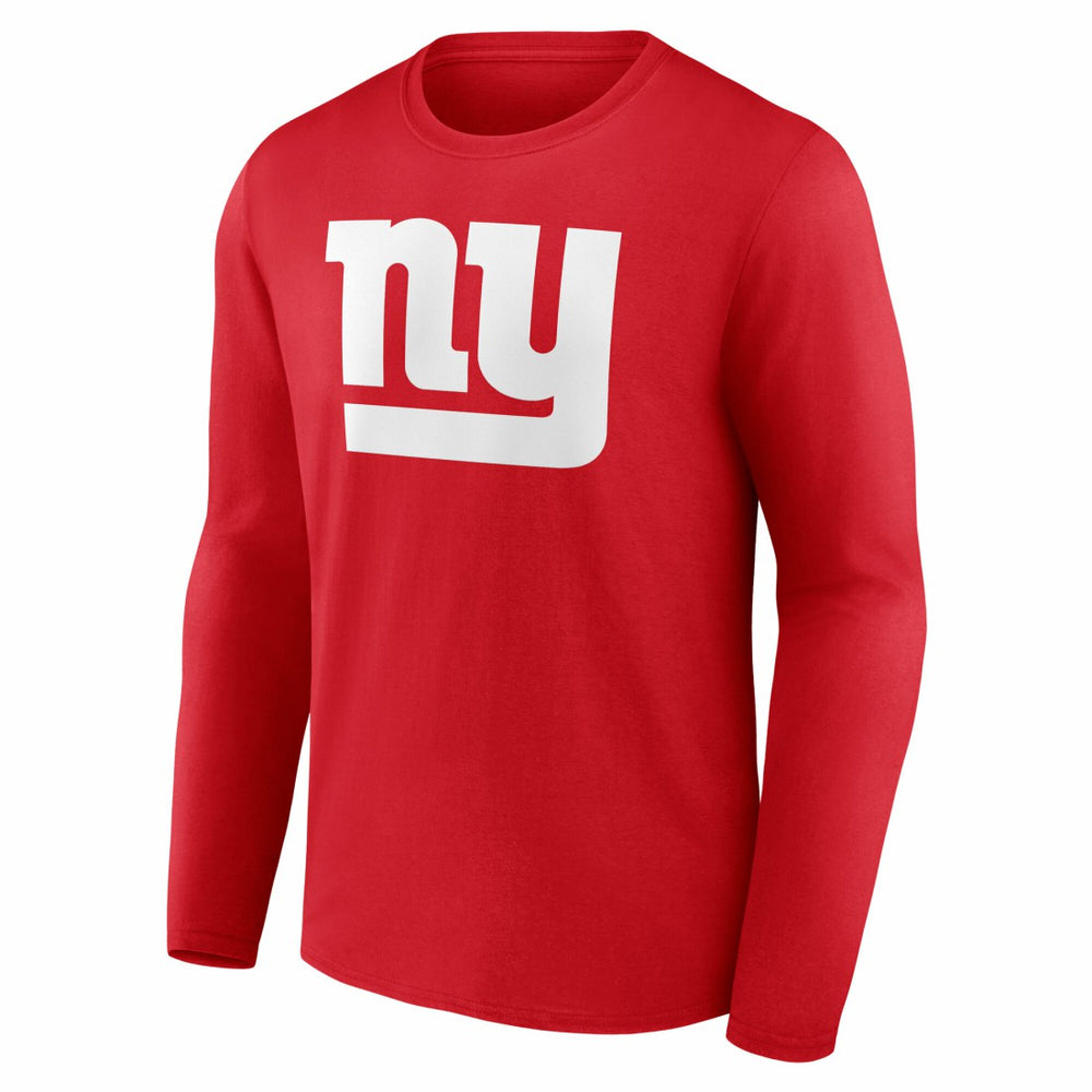 New York Giants  Team Authentic Personalized Name & Number Long Sleeve T-Shirt