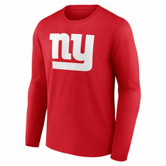 New York Giants  Team Authentic Personalized Name & Number Long Sleeve T-Shirt