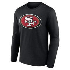 San Francisco 49ers  Team Authentic Personalized Name & Number Long Sleeve T-Shirt