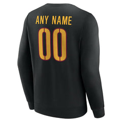 Washington Commanders  Team Authentic Personalized Name & Number Sweatshirt