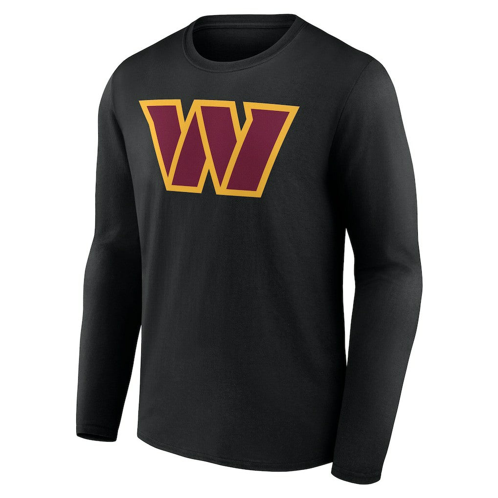 Washington Commanders  Team Authentic Personalized Name & Number Long Sleeve T-Shirt