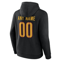 Washington Commanders  Team Authentic Personalized Name & Number Hoodie