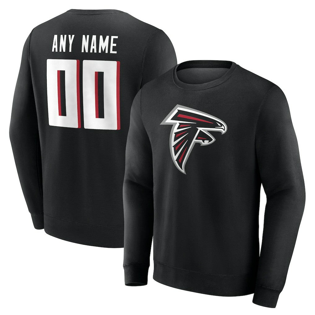 Atlanta Falcons  Team Authentic Personalized Name & Number Sweatshirt