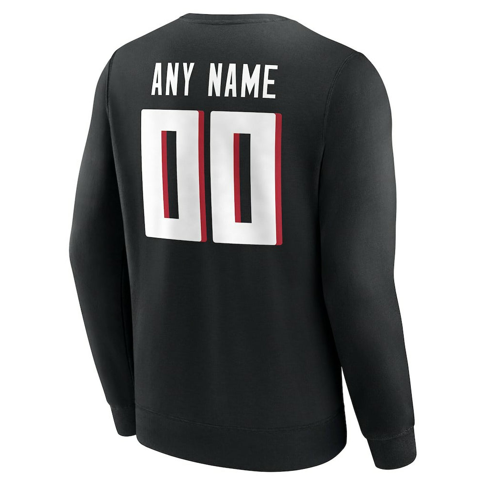 Atlanta Falcons  Team Authentic Personalized Name & Number Sweatshirt