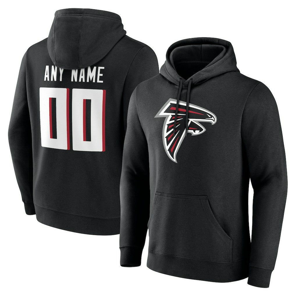 Atlanta Falcons  Team Authentic Personalized Name & Number Hoodie