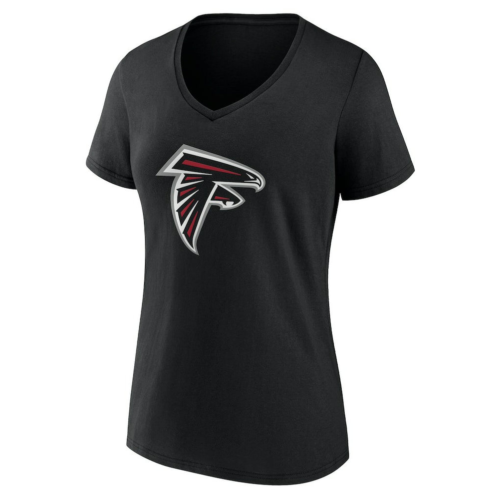 Atlanta Falcons  Women's Team Authentic Personalized Name & Number V-Neck T-Shirt