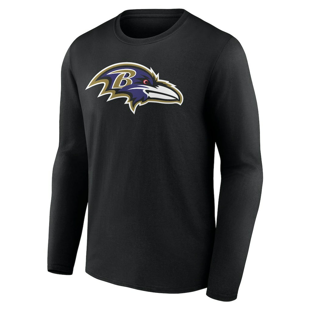 Baltimore Ravens  Team Authentic Personalized Name & Number Long Sleeve T-Shirt