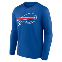Buffalo Bills  Team Authentic Personalized Name & Number Long Sleeve T-Shirt