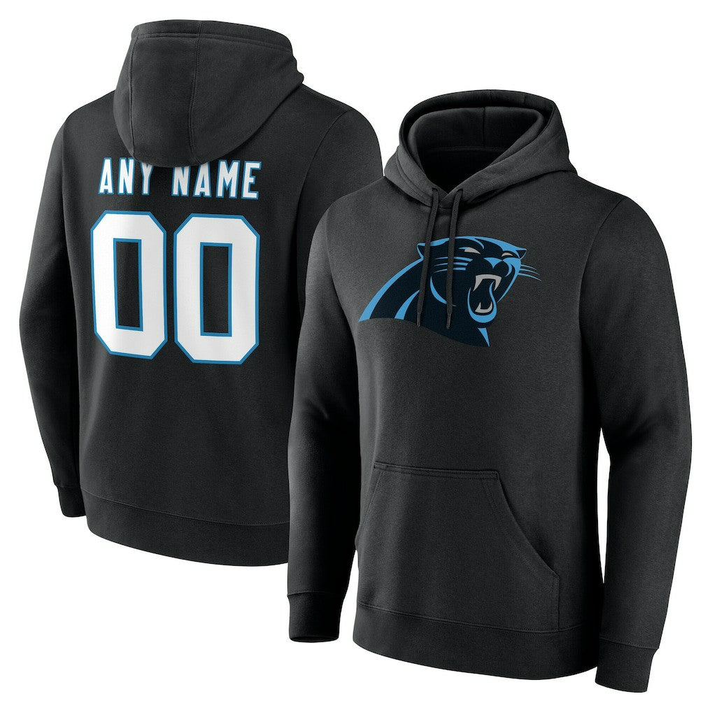 Carolina Panthers  Team Authentic Personalized Name & Number Hoodie