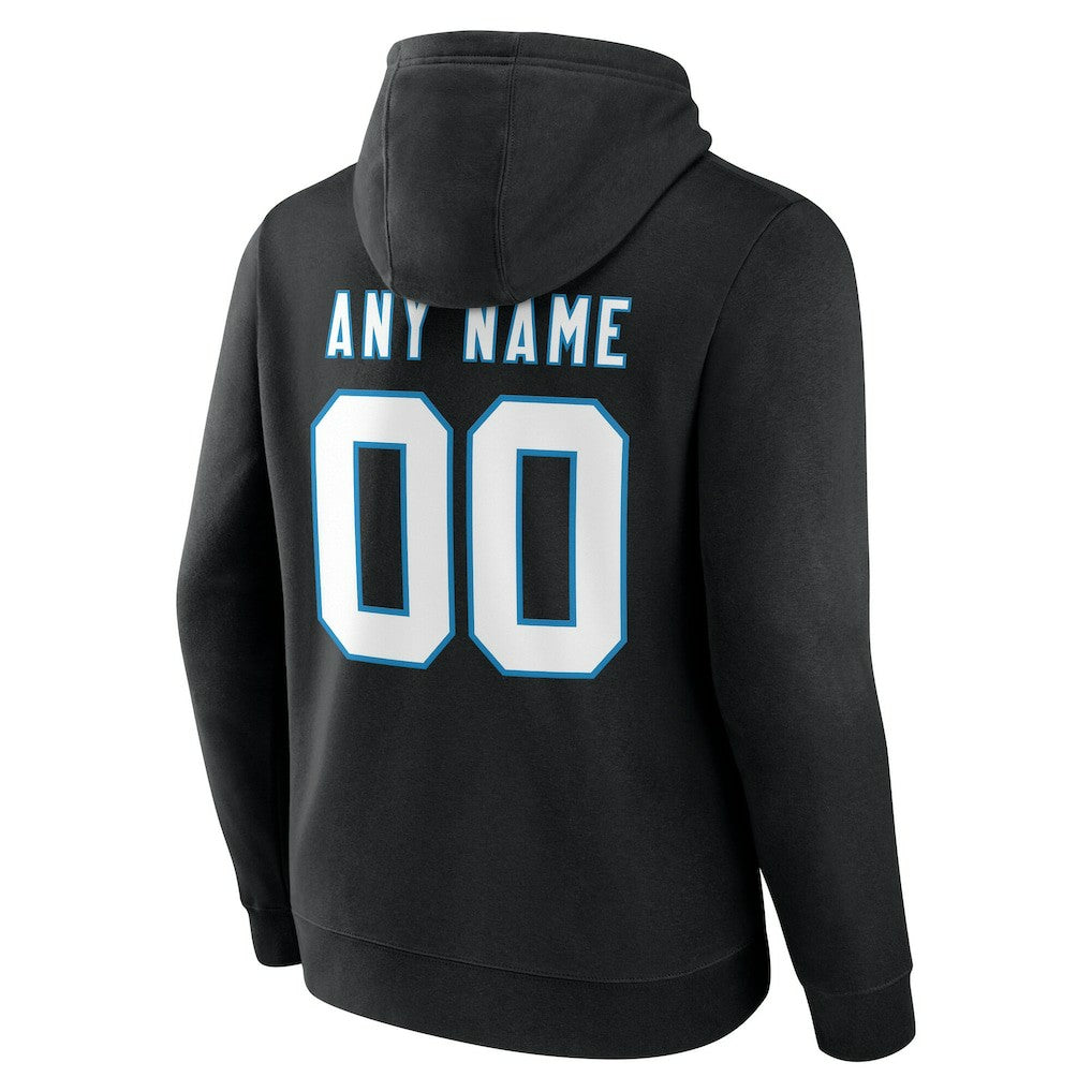 Carolina Panthers  Team Authentic Personalized Name & Number Hoodie