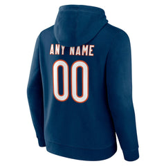 Chicago Bears  Team Authentic Personalized Name & Number Hoodie