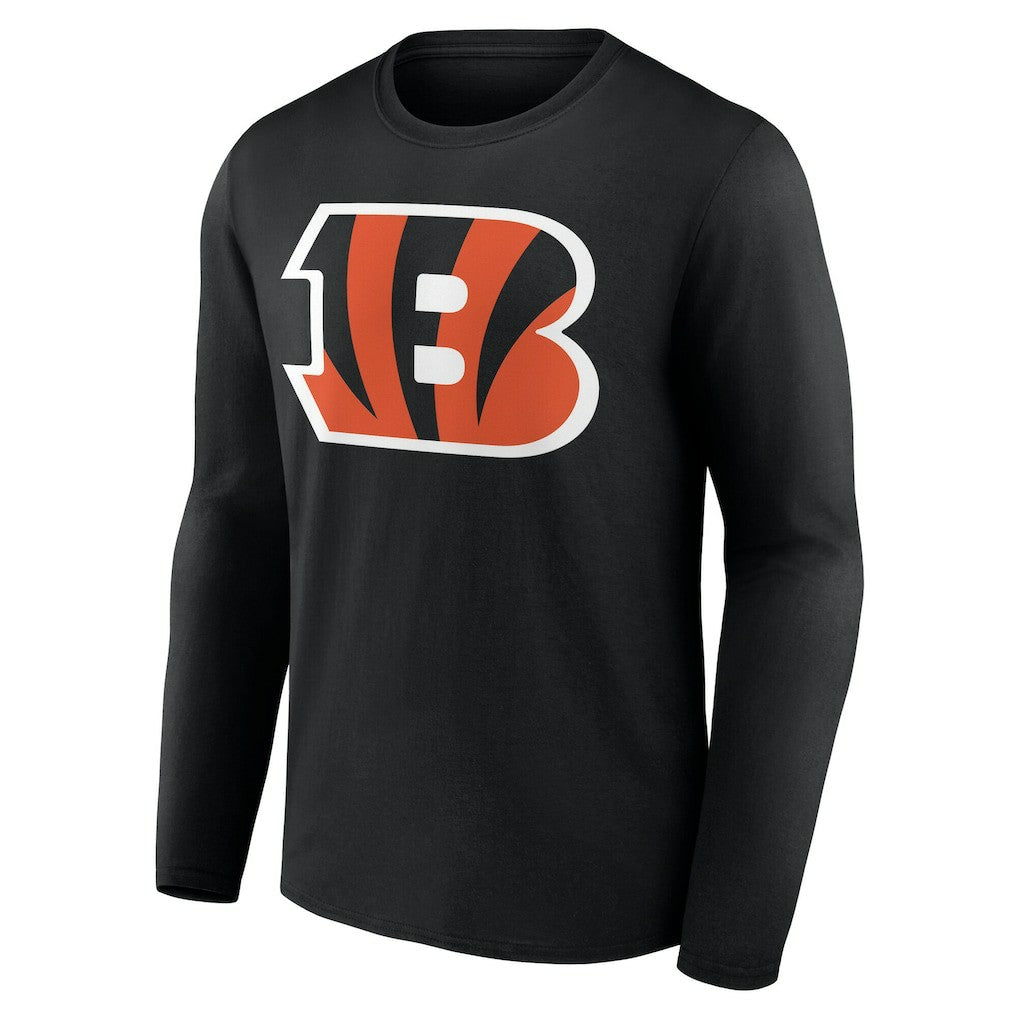 Cincinnati Bengals  Team Authentic Personalized Name & Number Long Sleeve T-Shirt