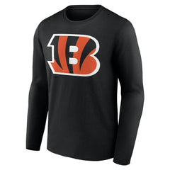 Cincinnati Bengals  Team Authentic Personalized Name & Number Long Sleeve T-Shirt