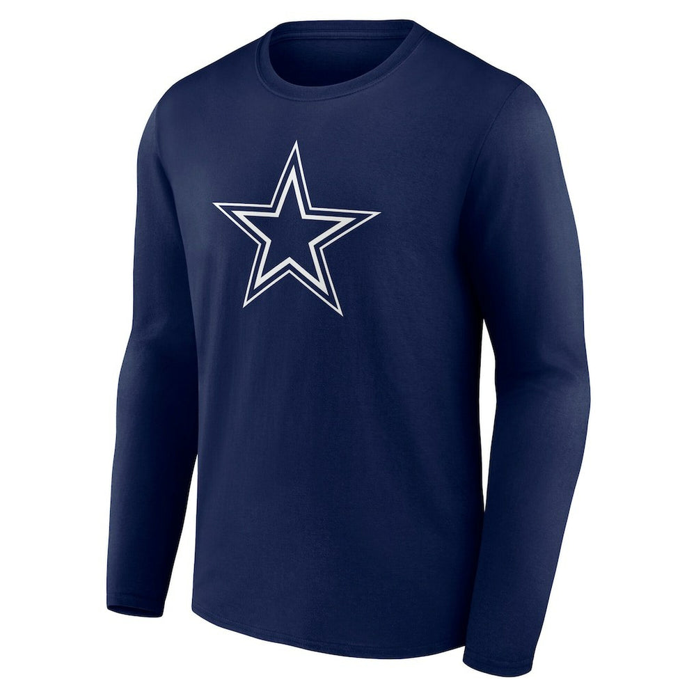 Dallas Cowboys  Team Authentic Personalized Name & Number Long Sleeve T-Shirt