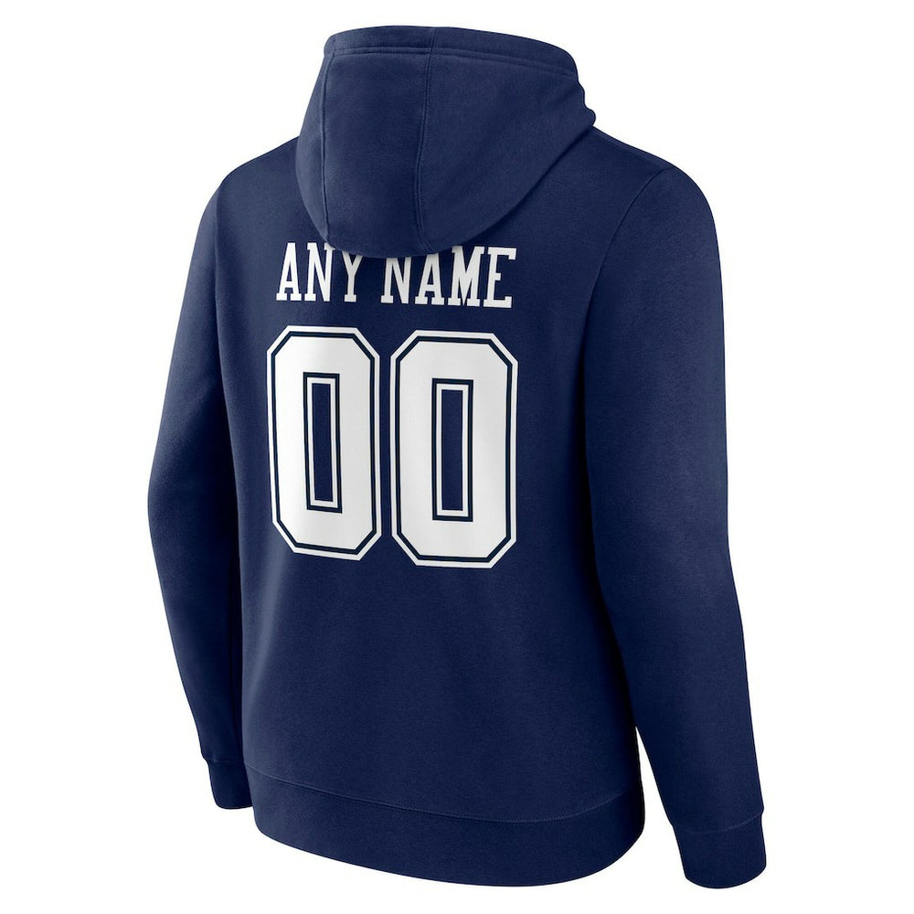 Dallas Cowboys  Team Authentic Personalized Name & Number Hoodie