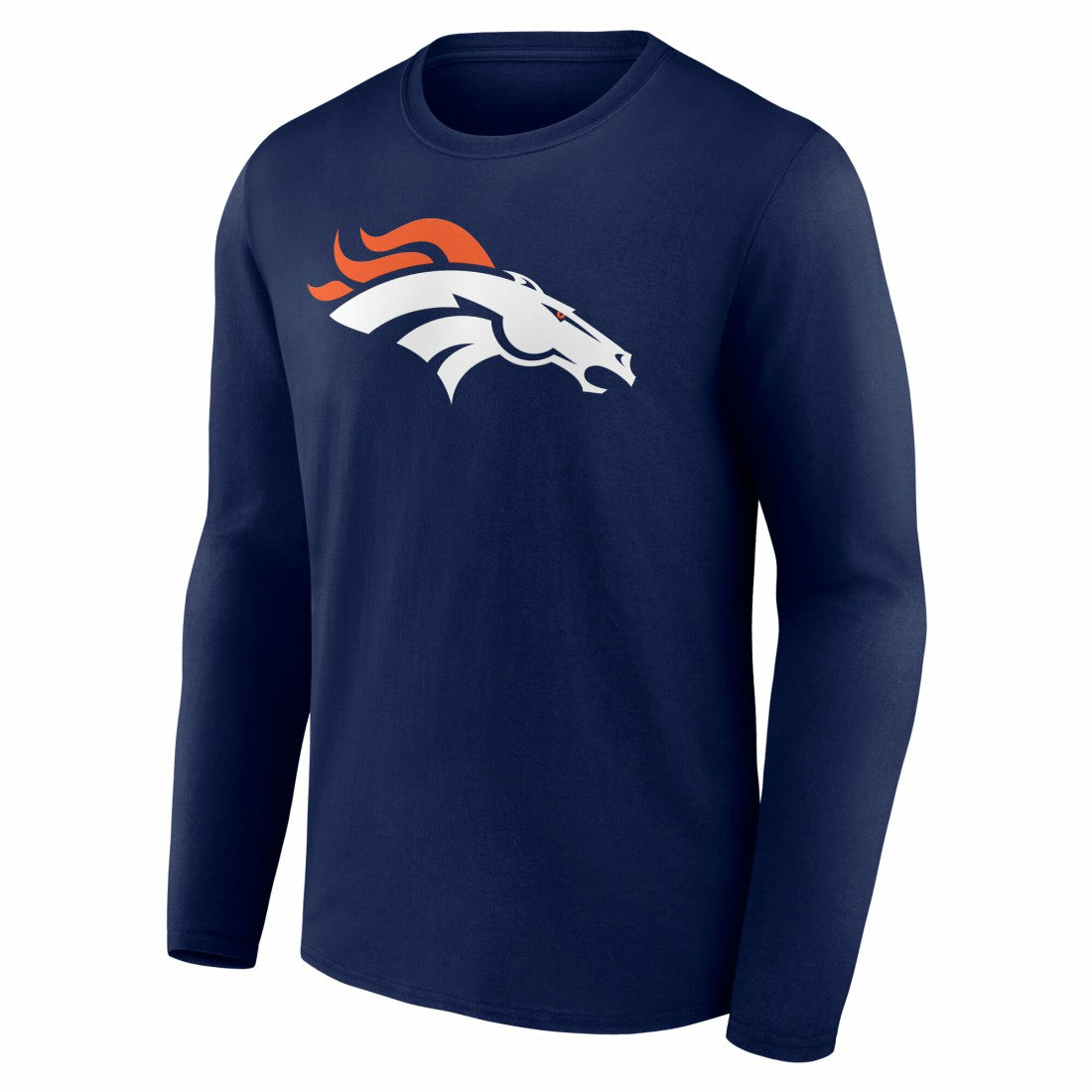 Denver Broncos  Team Authentic Personalized Name & Number Long Sleeve T-Shirt
