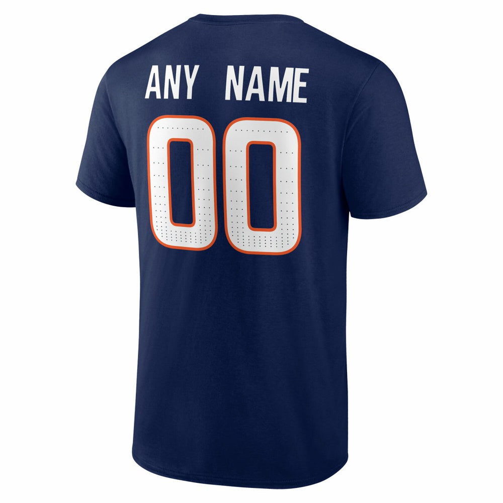 Denver Broncos  Team Authentic Personalized Name & Number T-Shirt