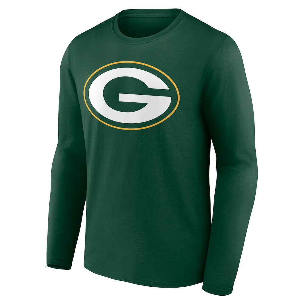 Green Bay Packers  Team Authentic Personalized Name & Number Long Sleeve T-Shirt