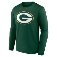 Green Bay Packers  Team Authentic Personalized Name & Number Long Sleeve T-Shirt