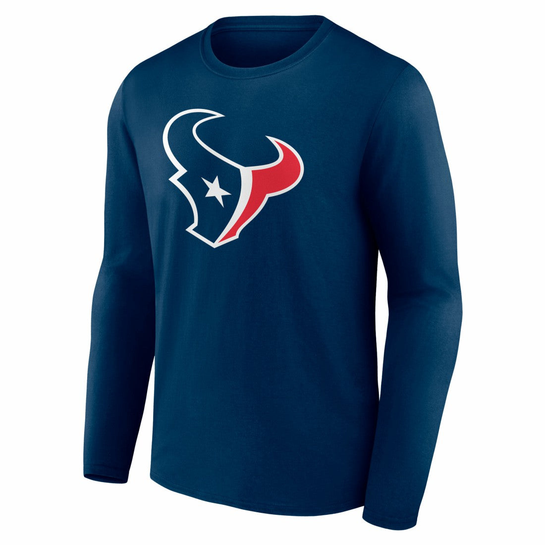 Houston Texans  Team Authentic Personalized Name & Number Long Sleeve T-Shirt