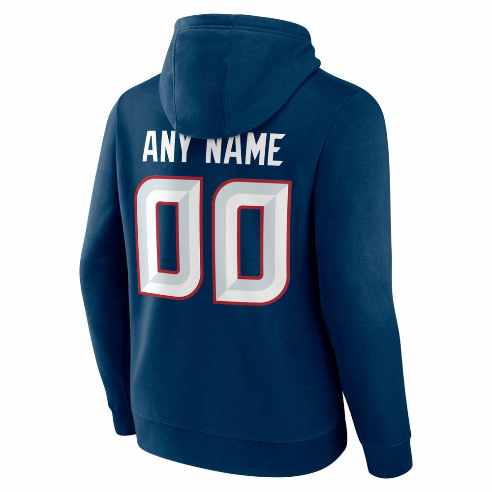 Houston Texans  Team Authentic Personalized Name & Number Hoodie