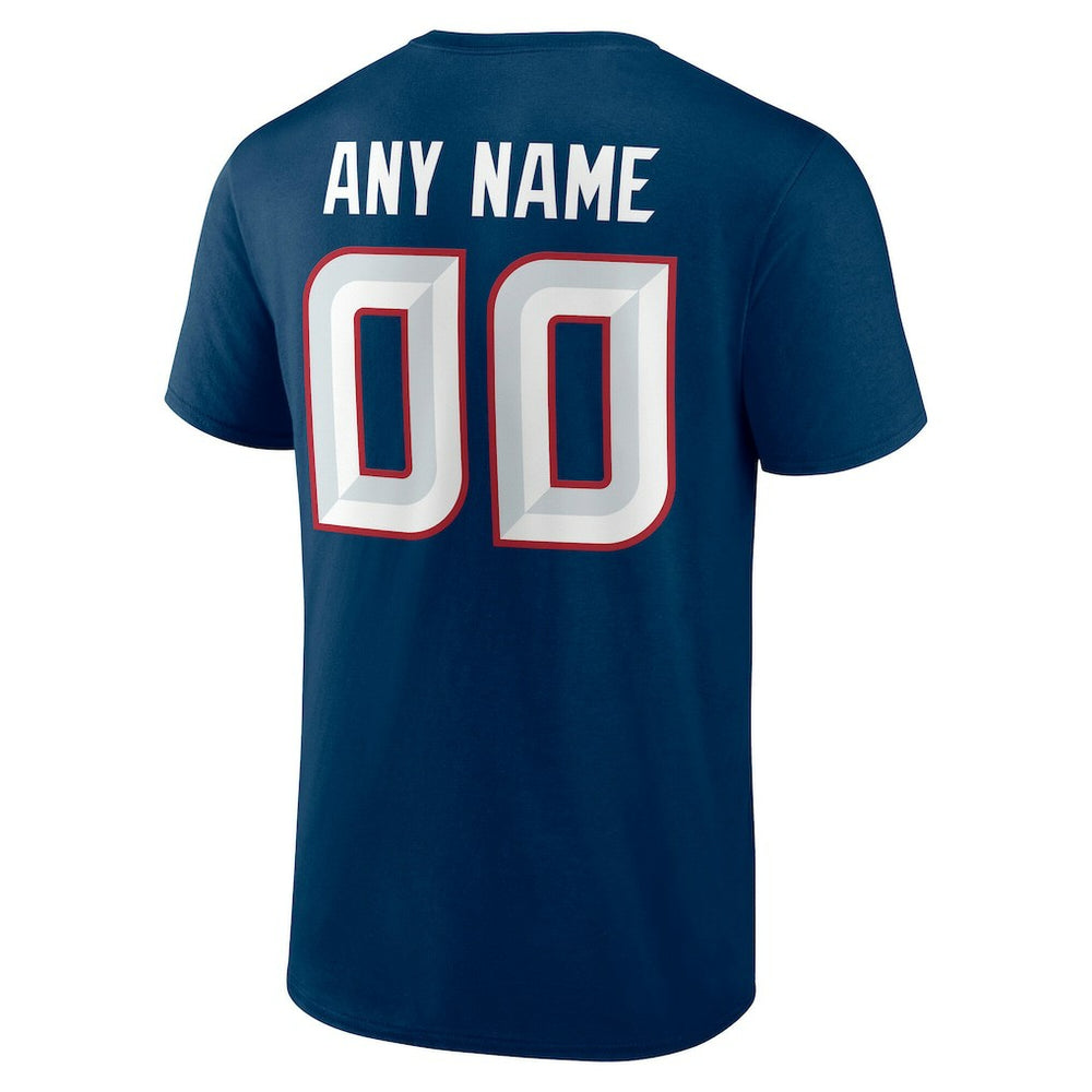 Houston Texans  Team Authentic Personalized Name & Number T-Shirt