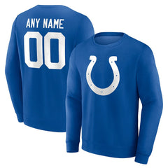 Indianapolis Colts  Team Authentic Personalized Name & Number Sweatshirt